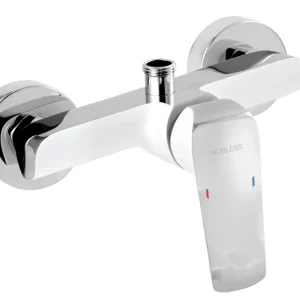 Cenová Bomba NOVASERVIS Sprchová baterie bez příslušenství 150 mm Tina bílá/chrom - 38062/1,1
