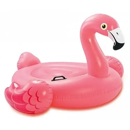 Must-Have Intex 57558 Nafukovací plameňák s úchyty 147 x 140 x 94 cm