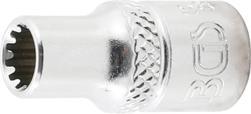 BGS Hlavice nástrčná Gear Lock, 6,3 mm (1/4"), 5,5 mm Bezpečná Platba