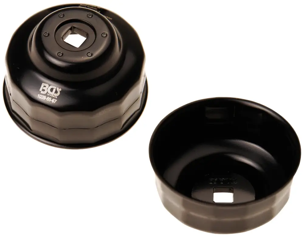 Novinka BGS Hlavice na povolování olejových filtrů 65-67 mm, 14 drážek