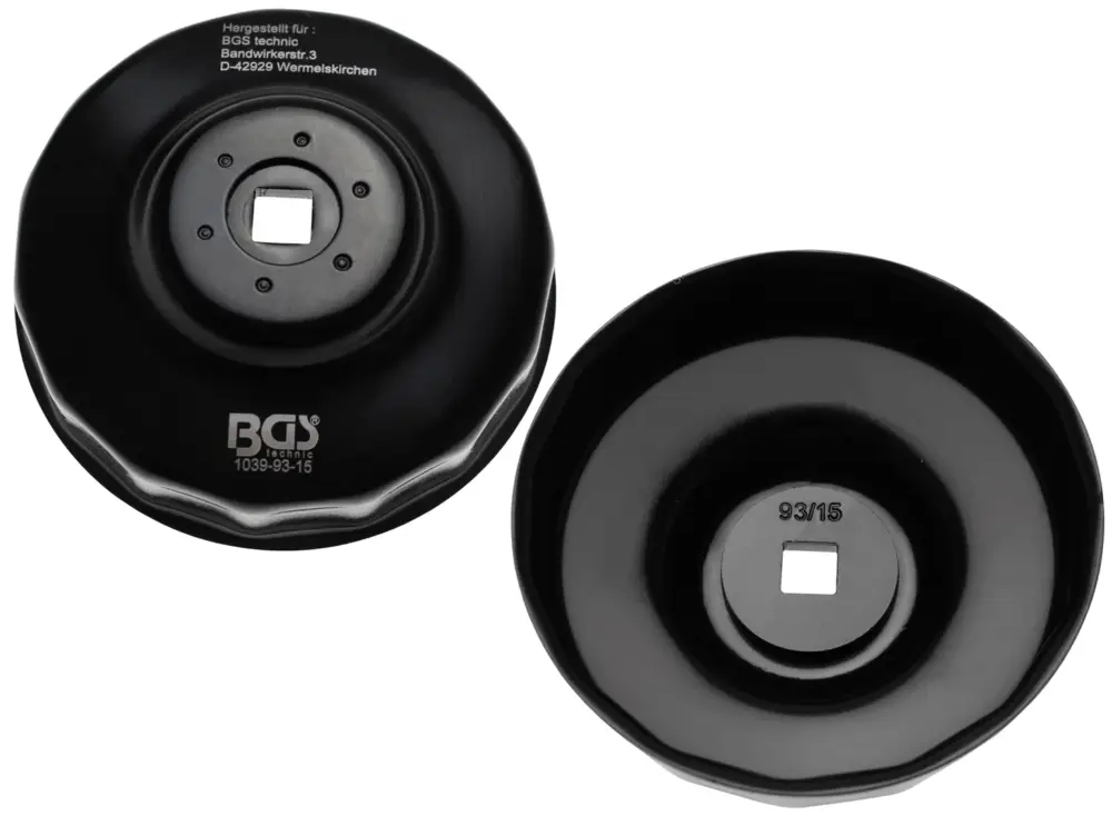 BGS Hlavice na povolování olejových filtrů 93 mm, 15ti hran Nejlepší Cena