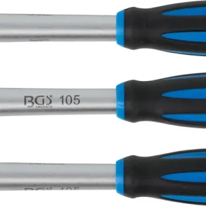 BGS Ráčna 1/4" s otočnou rukojetí a posuvným čtyřhranem Nová Kolekce