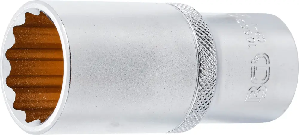 BGS Hlavice nástrčná, 1/2" 12,5 mm 12ti hranná, prodloužená 26 mm Časově Omezené
