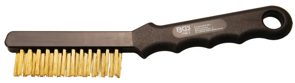 BGS Kartáč drátěný 220 mm, mosazný na čištění brzdových třmenů Cenový Hit
