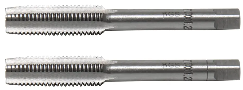 Omezená Nabídka BGS Závitníky sada,předřezávací a dokončovací závitník , M10 x 1.25, 2 pcs.