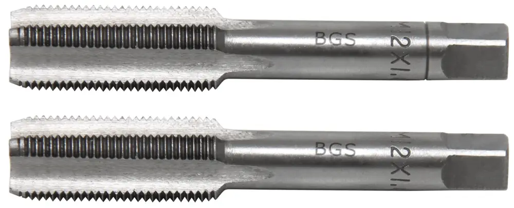 BGS Závitníky sada, předřezávací a dokončovací závitník , M12 x 1.0, 2 pcs. Nejlepší Volba