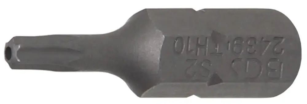 Sezónní Sleva BGS Bit, pohon vnější šestihran 6,3 mm (1/4"), T-profil (pro Torx) s otvorem T10