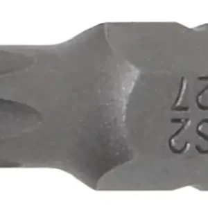 Značkový BGS Bit, pohon vnější šestihran 6,3 mm (1/4"), T-profil (pro Torx) s otvoremT27