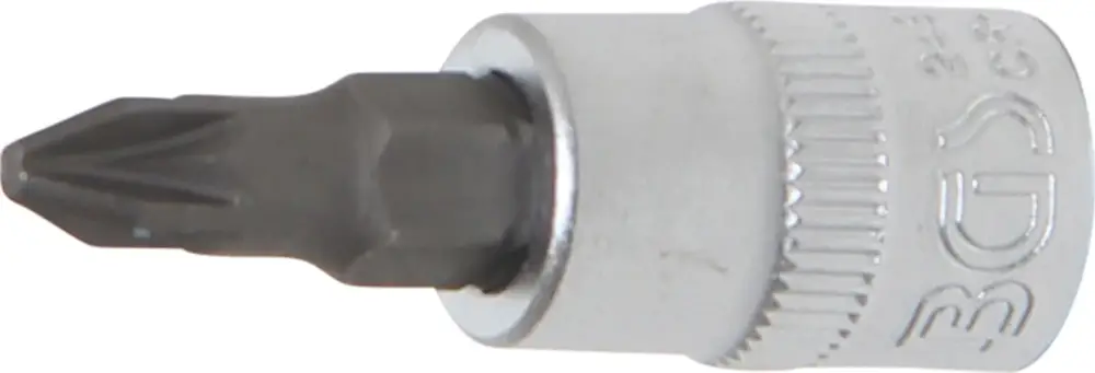 BGS Hlavice zástrčná 1/4" PZ 2, zatíž. do 2 kg Speciální Cena