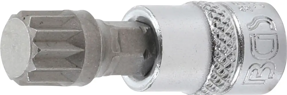 Omezená Nabídka BGS Hlavice zástrčná 1/4" XZN M10, zatíž. do 2 kg