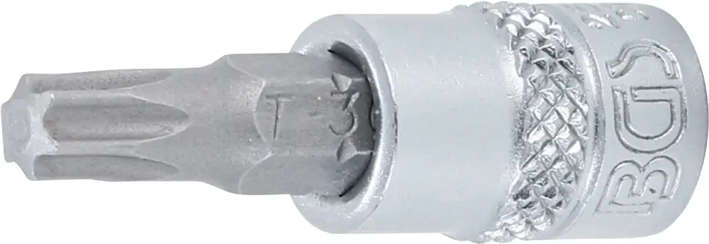 Nejprodávanější BGS Hlavice zástrčná 1/4" pro T-profil T 30, zatíž. do 2kg