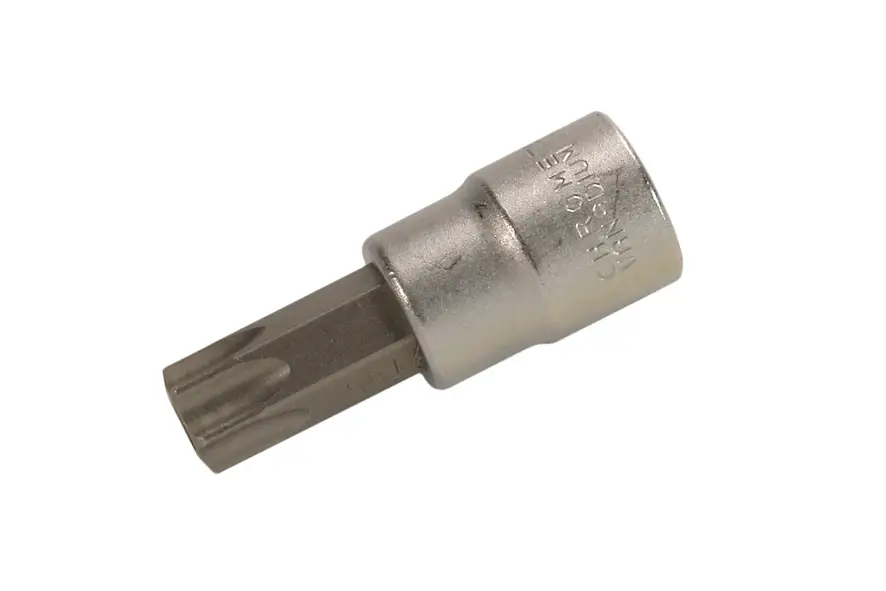 BGS Hlavice zástrčná 3/8" pro T-profil T55, s vrtáním Poslední Šance