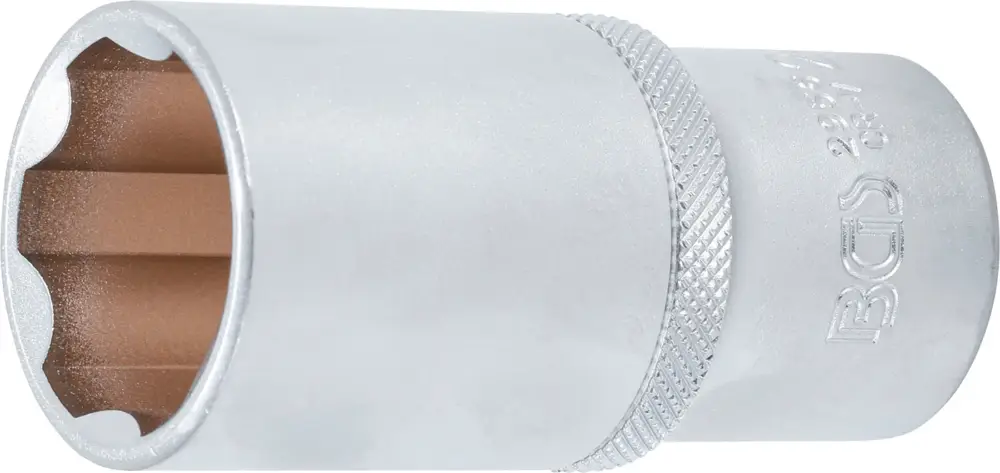 BGS Hlavice nástrčná Super Lock, prodloužená, 12,5 mm (1/2"), 28mm Značkový