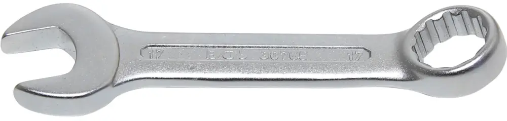 Autentický BGS Klíč očkoplochý 17 mm, extra krátký