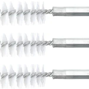 Značkový BGS Kartáče nylonové, sada 3 ks , 17 mm, 6.3 mm (1/4") Drive, 3 pcs.
