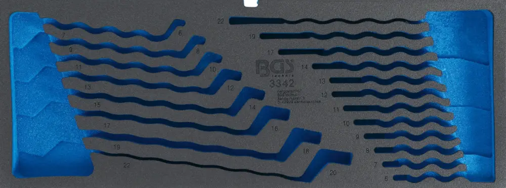 BGS Pěnová vložka pro BGS 3312, prázdná, pro BGS 3342 Must-Have