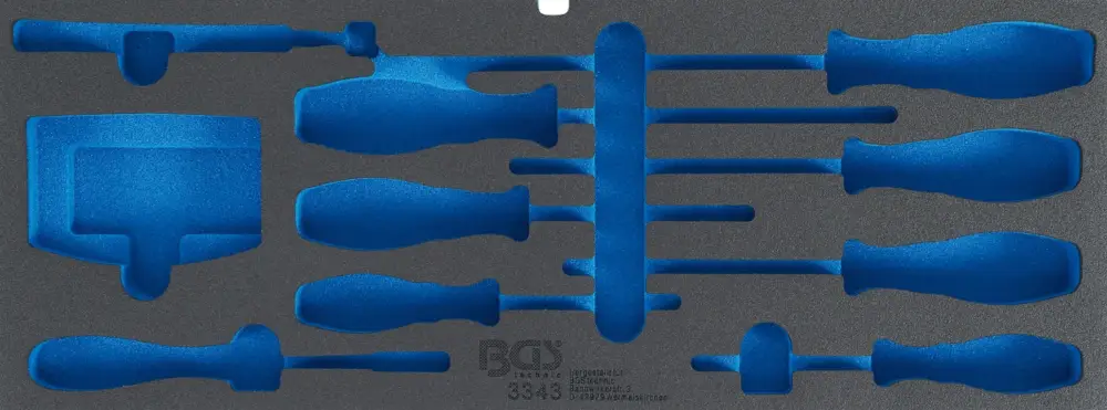 Originální BGS Pěnová vložka pro BGS 3312, prázdná, pro BGS 3343