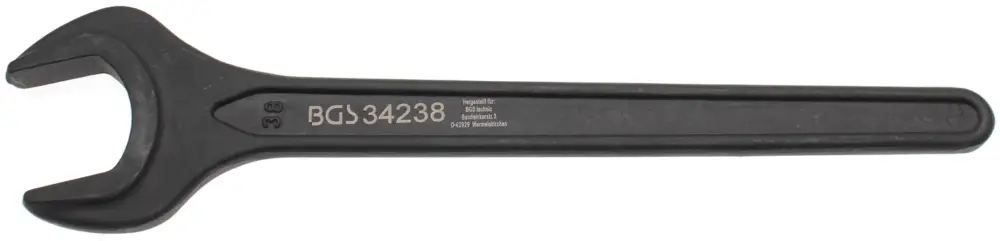 Vysoce Kvalitní BGS Klíč plochý 38,0 mm, jednostranný