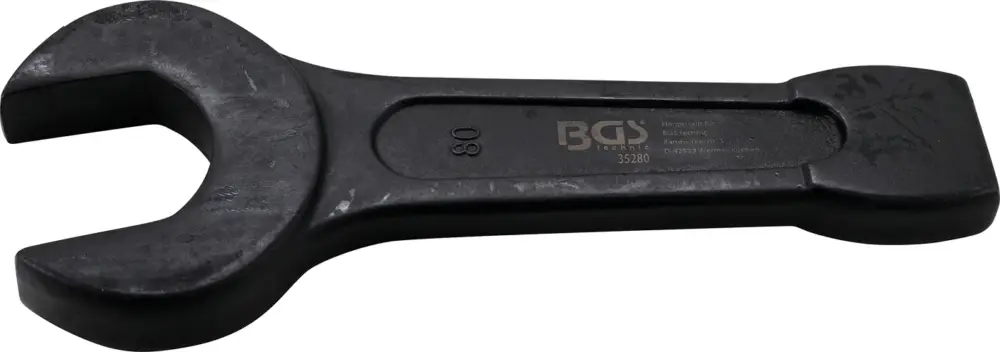 Vysoce Kvalitní BGS Klíč plochý rázový, 80 mm