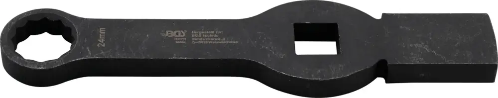 Odeslání Ihned BGS Klíč očkový úderový, dvanáctihranný, oboustranný, 24 mm