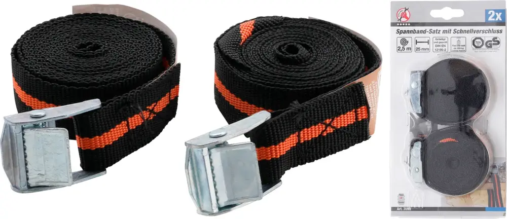 Kup Teď BGS Pás upínací 25,0 mm x 2.5 m, zavazadlový