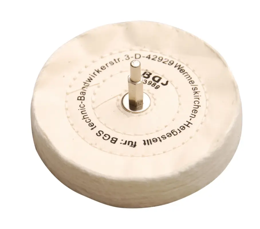 Novinka BGS Kotouč leštící pr. 120x22 mm, dřík 6 mm
