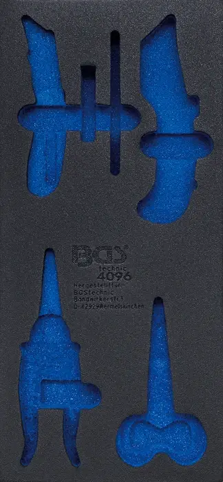 Aktuální BGS Vložka do dílenského vozíku 1/3, prázdná, pro 4096