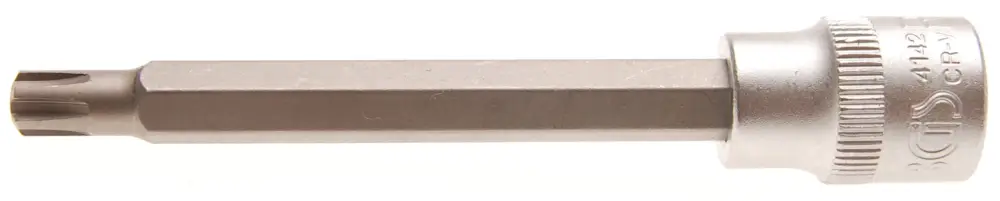 Akční Cena BGS Hlavice nástrčná, délka 100 mm, 10 mm (3/8"), klínový profil (pro RIBE) M6