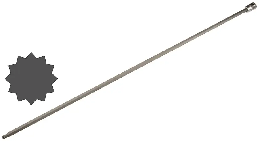 BGS Hlavice 1/2" zástrčná pro XZN profil M8 x 800 mm Objednat Nyní
