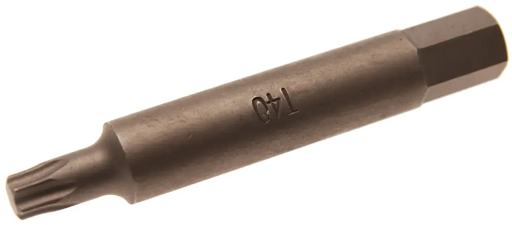 Hit Sezóny BGS Bit dlouhý, pohon vnější šestihran 12,5 mm (1/2"), T-profil (pro Torx) T40