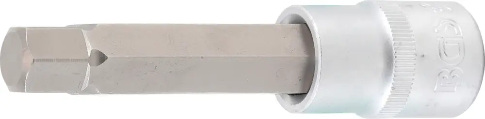 BGS Hlavice nástrčná, délka 100 mm, 12,5 mm (1/2"), vnitřní šestihran 13 mm Dokud Zásoby Vydrží