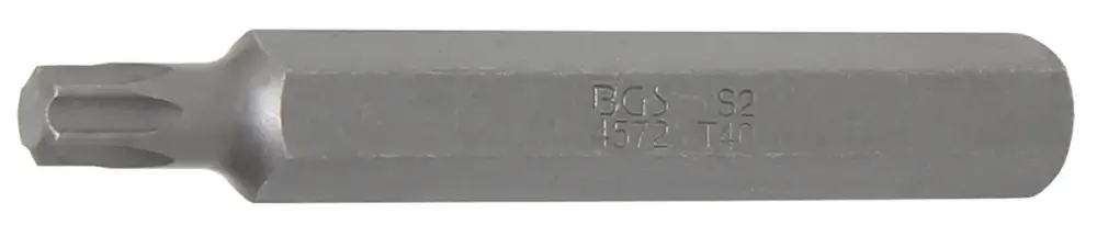 Super Cena BGS Bit 10 mm T-profil T 40 x 75 mm, zatíž. do 5 kg