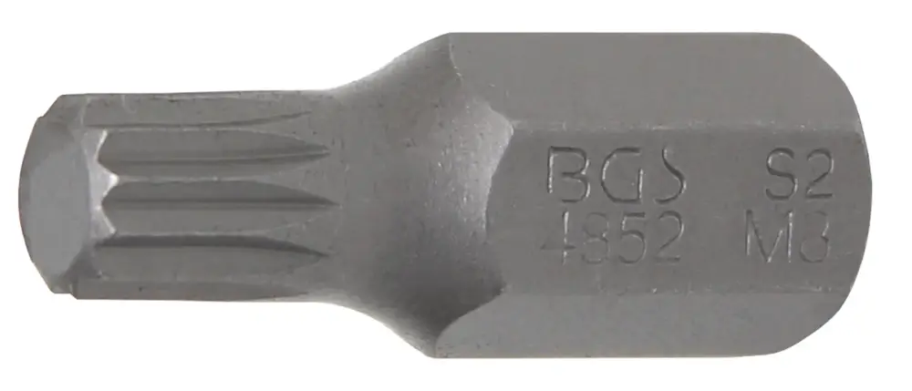 BGS Bit 10 mm XZN M 8 x 30 mm, zatíž. do 5 kg Finální Výprodej