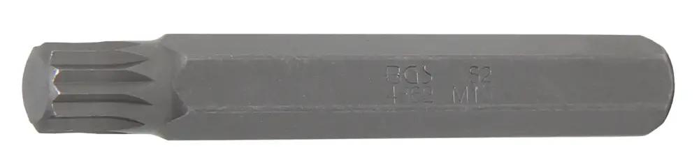 Autentický BGS Bit 10 mm XZN M10 x 75 mm, zatíž. do 5 kg