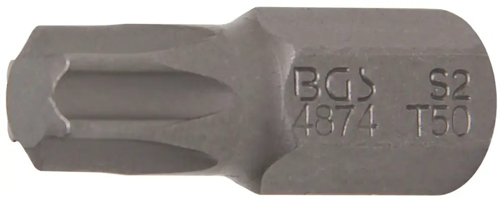 Tovární Cena BGS Bit 10 mm T-profil T 50 x 30 mm, zatíž. do 5 kg