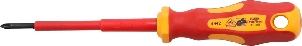 Akce BGS Šroubovák křížový PH 0 x 145 mm, VDE