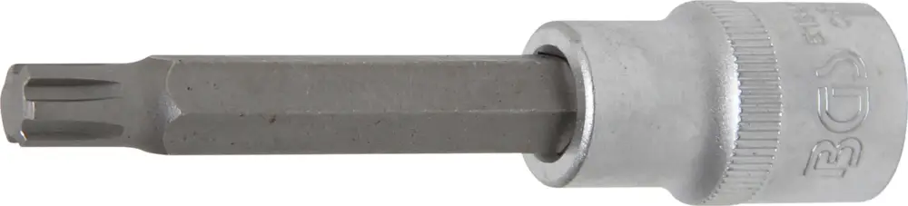 Objednat Nyní BGS Hlavice nástrčná, délka 100 mm, 12,5 mm (1/2"), klínový profil (pro RIBE) M9