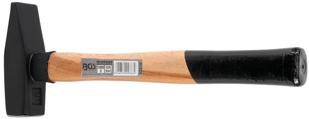 BGS Kladivo 1000 g ,zámečnické,Hickory rukojeť,ocelový klín,TÜV / GS Pouze Dnes