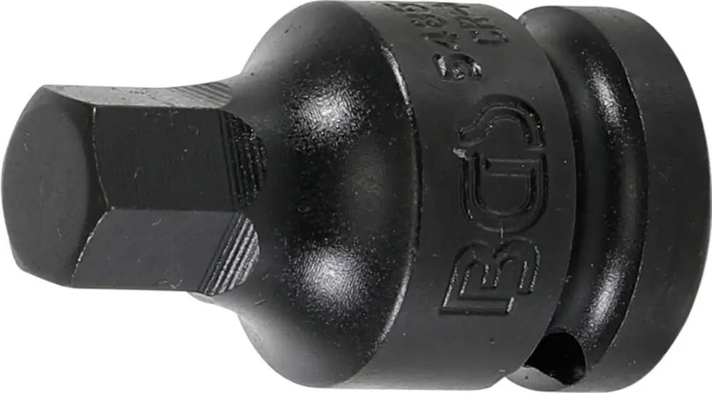 BGS Hlavice nástrčná silová, 12,5 mm (1/2"), vnitřní šestihran 12 mm Nová Kolekce