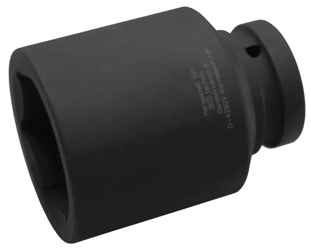 BGS Hlavice nástrčná 1" 55,0 mm x 105mm, tvrzená Ověřený