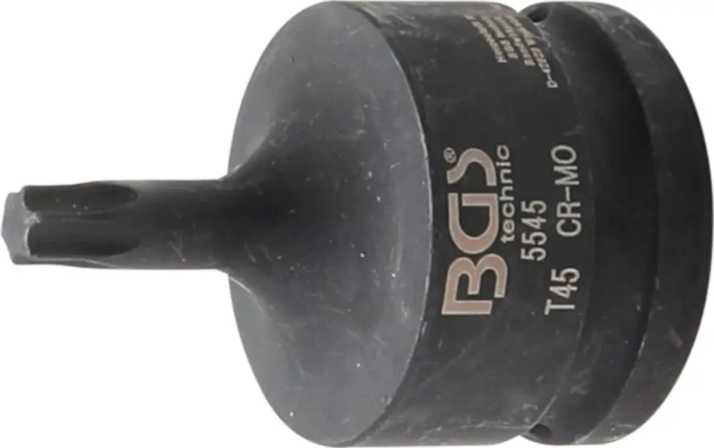 BGS Nástrčná hlavice silová, 20 mm (3/4"), T-profil (pro Torx) T45 Cenová Bomba