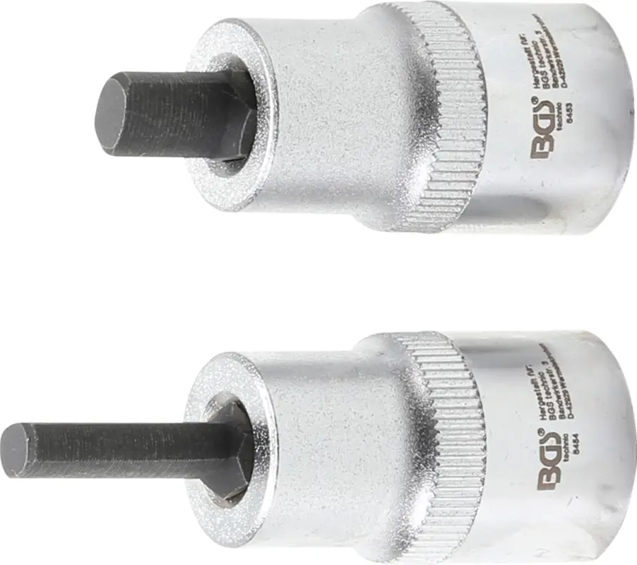 Omezená Nabídka BGS Hlavice rozpěrné pro montáž a demontáž vzpěr, 12,5 mm (1/2"), 5 x 7 mm + 5,5 x 8,2 mm