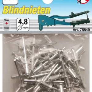 Značkový BGS Nýty trhací hliníkové 4,8 mm, 50 ks