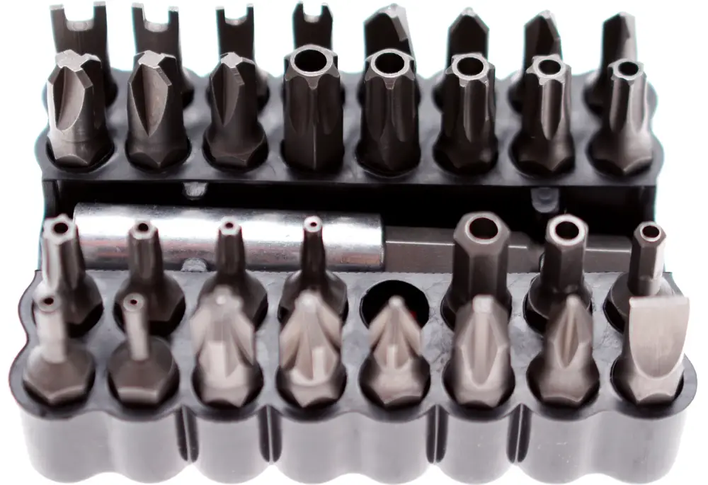 Expresní Doručení BGS Bity 1/4" PL, Tri-Wing, TORX, imbus, sada 33 dílů