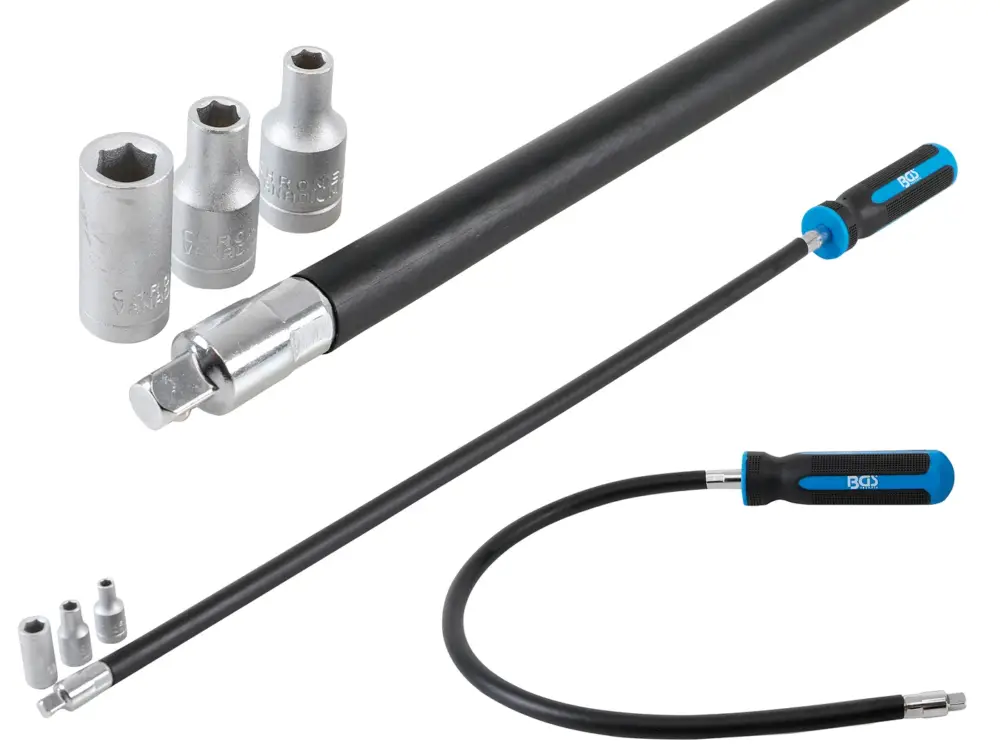 BGS Šroubovák flexibilní 1/4" 500mm, sada 4 díly Bezpečná Platba