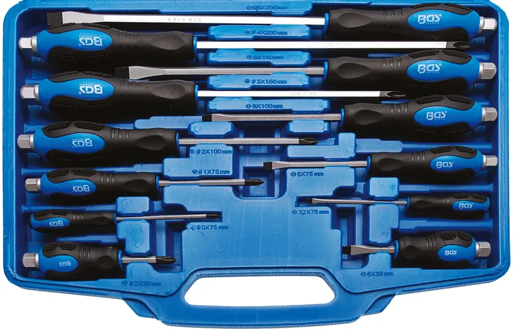 BGS Šroubováky sada,12 pcs. Přímo Od Výrobce