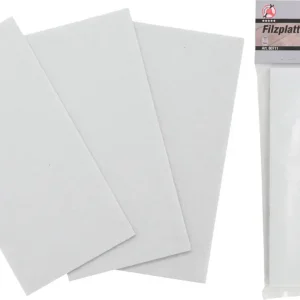 Poslední Šance BGS Kluzáky plstěné, desky, bílé, 100 x 200 mm, 3 kusy