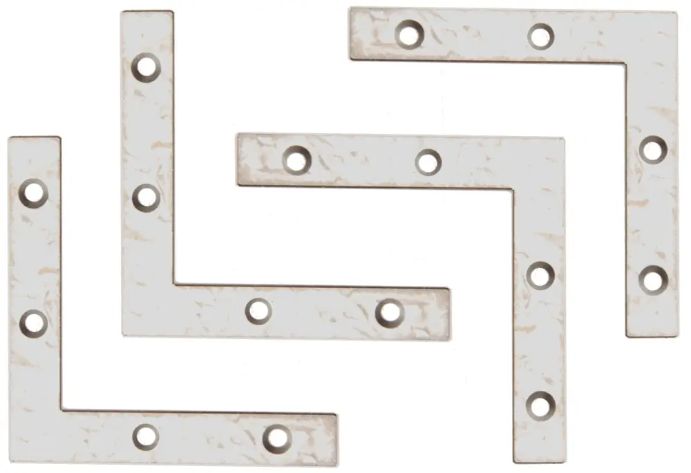Aktuální BGS Plech spojovací ve tvaru L, 75 x 75 x 12 mm, sada 4 dílů