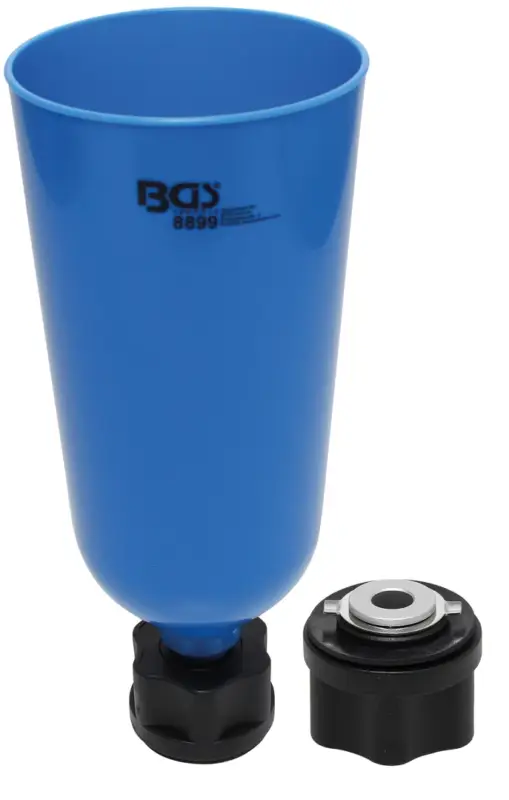 Bezpečná Platba BGS Trychtýř pro plnění oleje s bajonetovým adaptérem pro VAG, MB, BMW, Porsche, Volvo