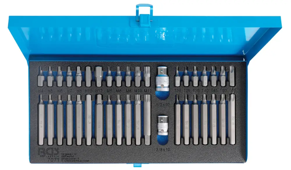 Výhodná Nabídka BGS Sada bitů pro imbus, T-profil, XZN 3/8"+1/2", 40 dílů